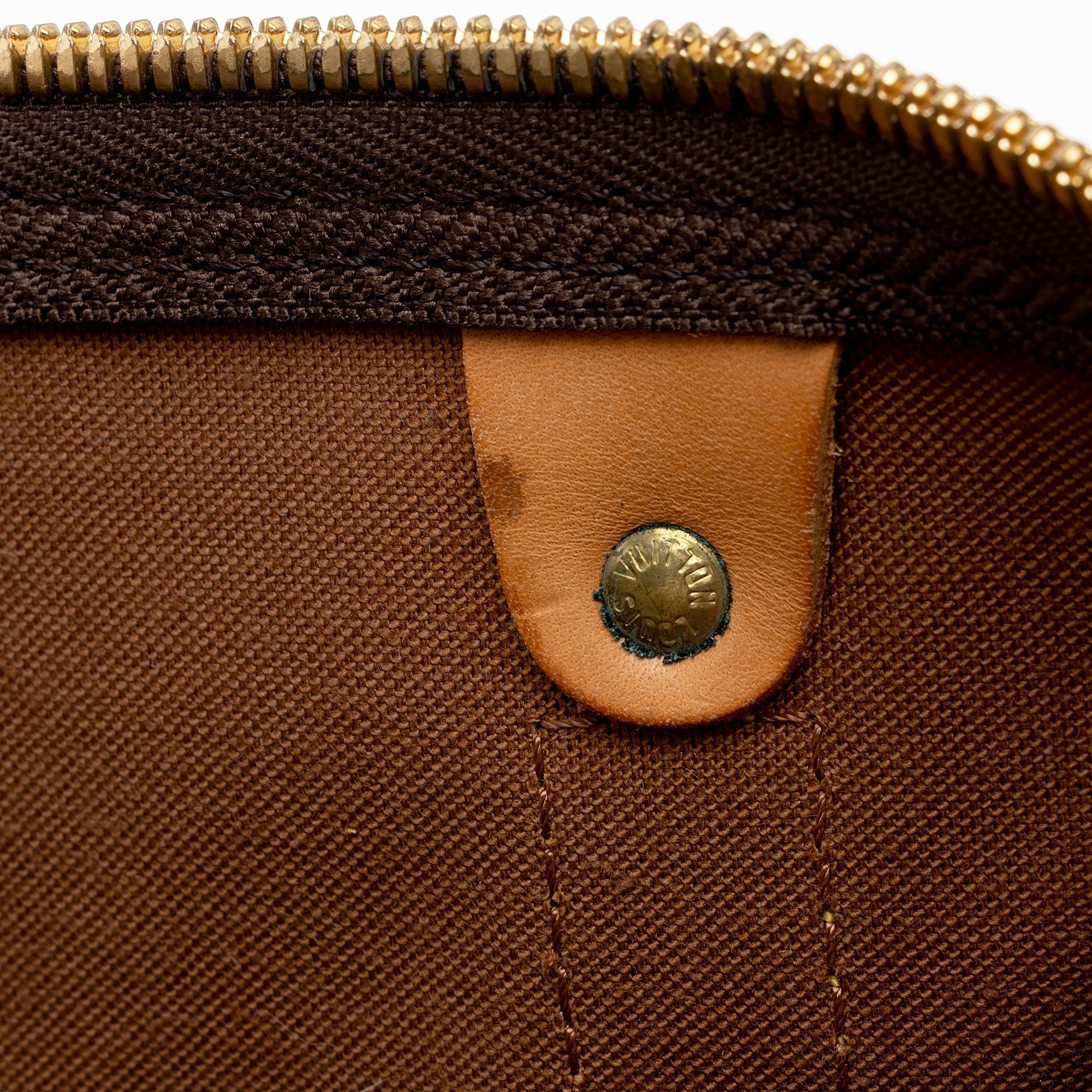 Louis Vuitton Vintage Monogram Canvas Keepall 50 Duffle Bag (SHF-eII6TM) - Image 10