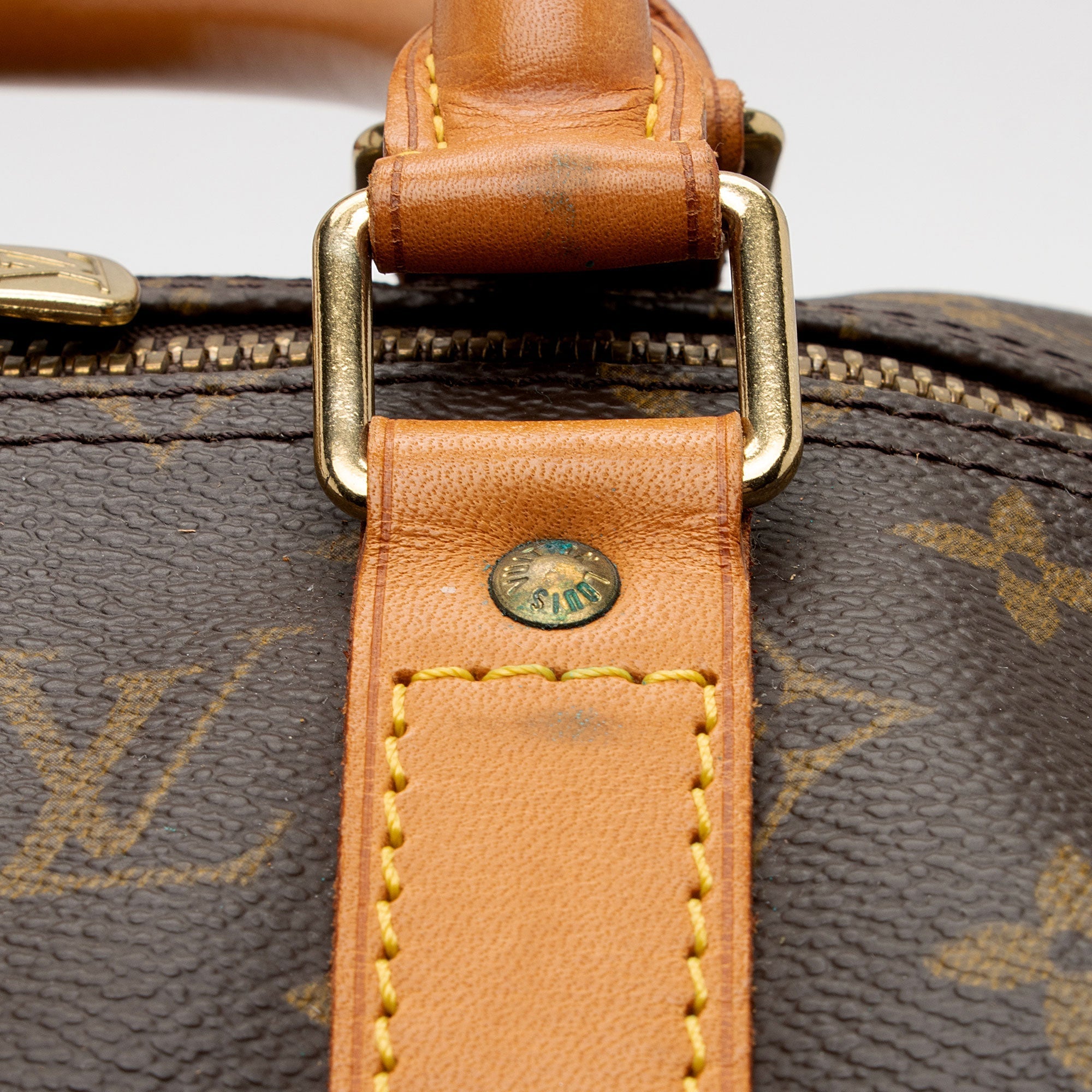 Louis Vuitton Vintage Monogram Canvas Keepall 50 Duffle Bag (SHF-eII6TM) - Image 16
