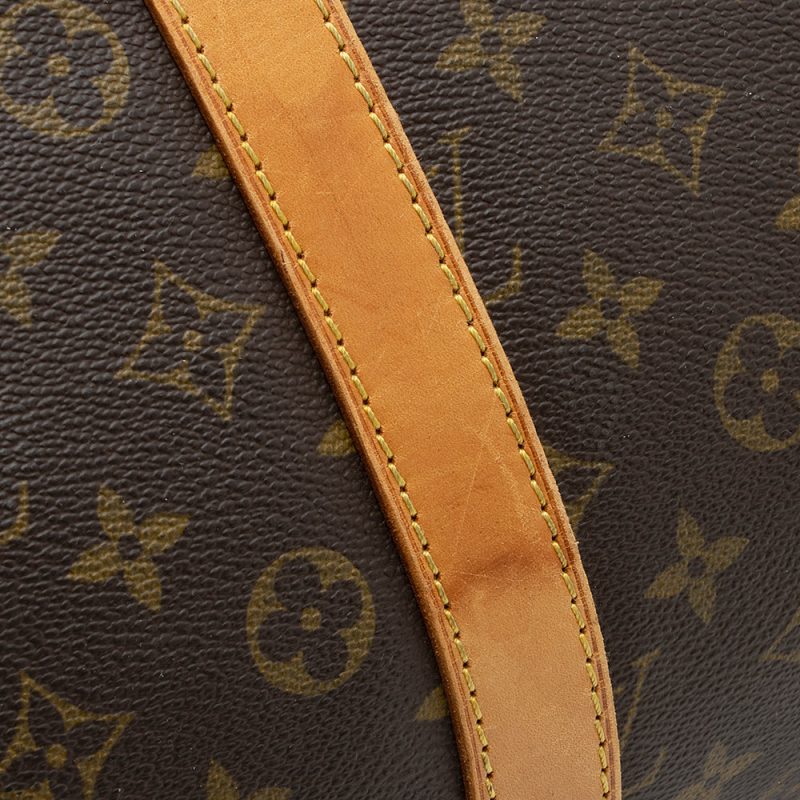 Louis Vuitton Vintage Monogram Canvas Keepall 55 Duffle Bag (SHF-21843) - Image 12