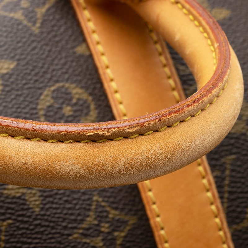 Louis Vuitton Vintage Monogram Canvas Keepall 55 Duffle Bag (SHF-21843) - Image 16