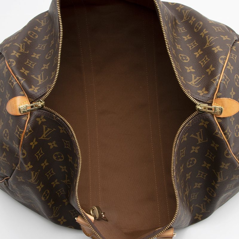 Louis Vuitton Vintage Monogram Canvas Keepall 55 Duffel Bag (SHF-22379) - Image 5