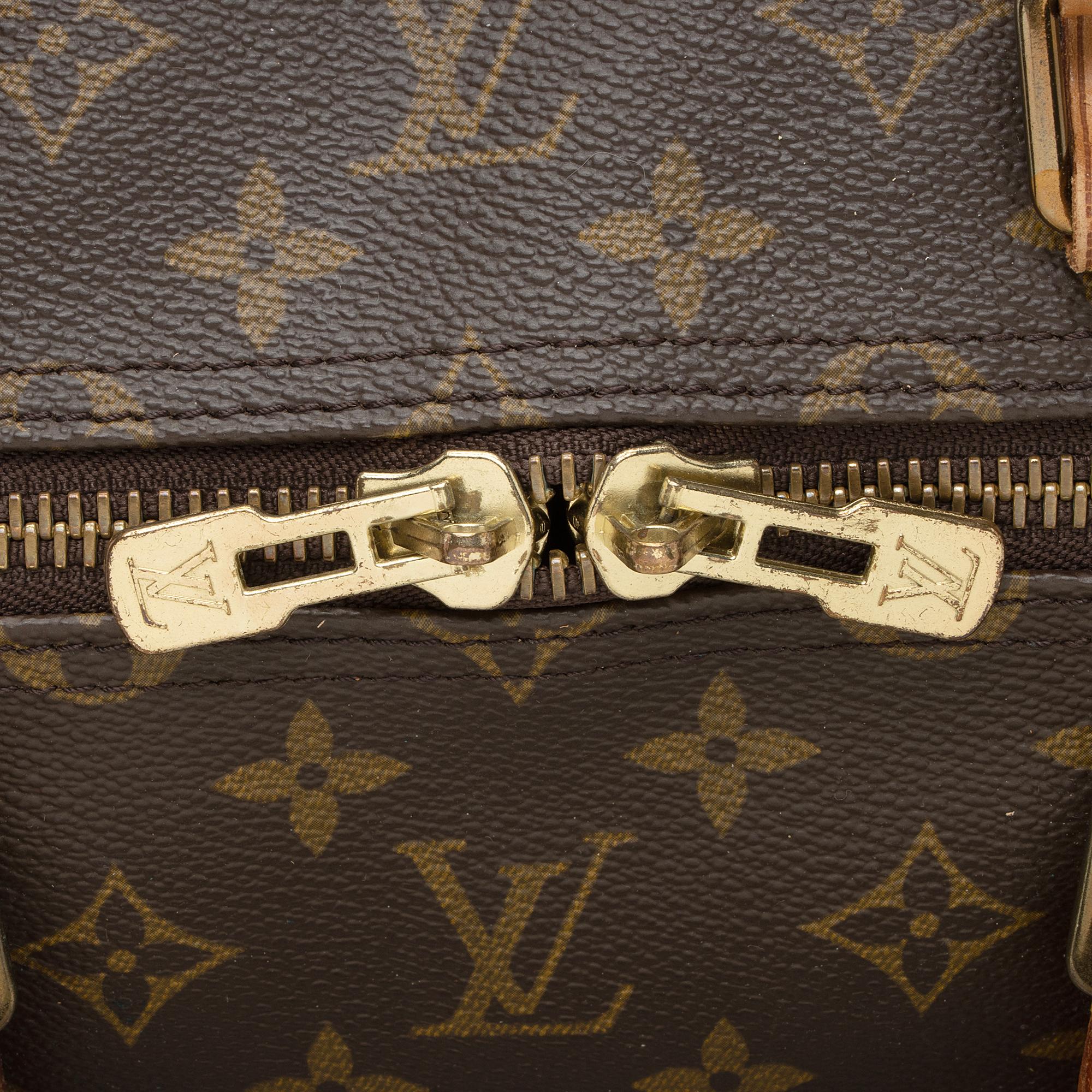 Louis Vuitton Vintage Monogram Canvas Keepall 55 Duffle Bag (SHF-s4h4Kj) - Image 8