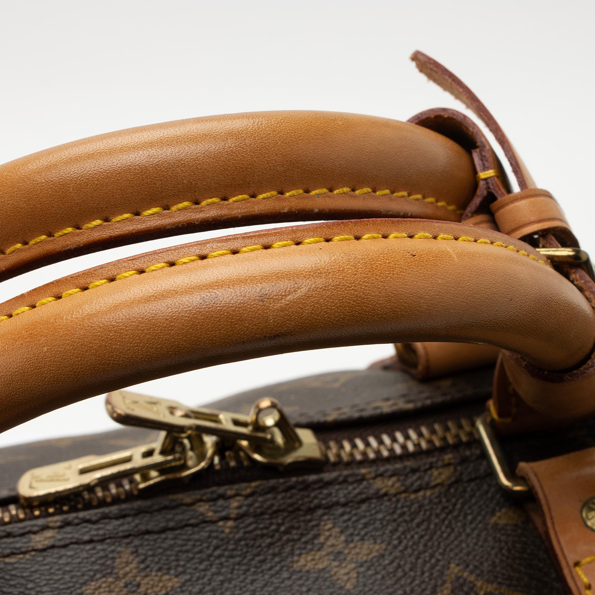 Louis Vuitton Vintage Monogram Canvas Keepall 55 Duffle Bag (SHF-s4h4Kj) - Image 12