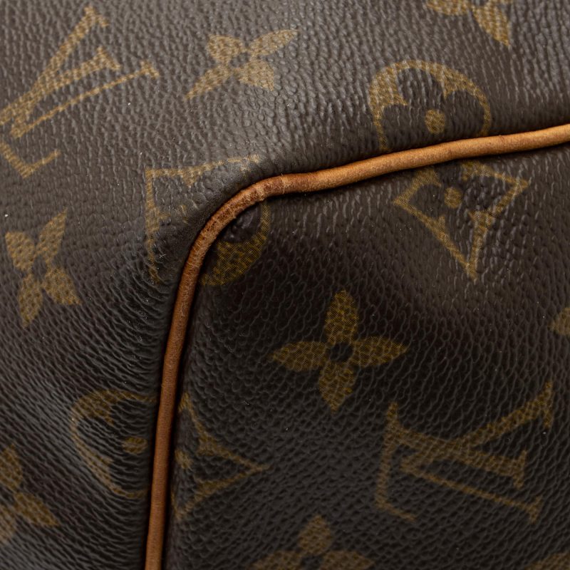 Louis Vuitton Vintage Monogram Canvas Keepall 55 Duffle Bag (SHF-s4h4Kj) - Image 16