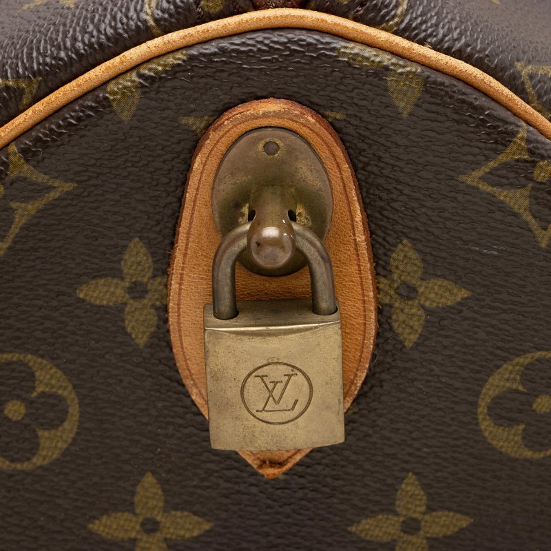 Louis Vuitton Vintage Monogram Canvas Keepall 55 Duffle Bag (SHF-YIKVeb) - Image 13