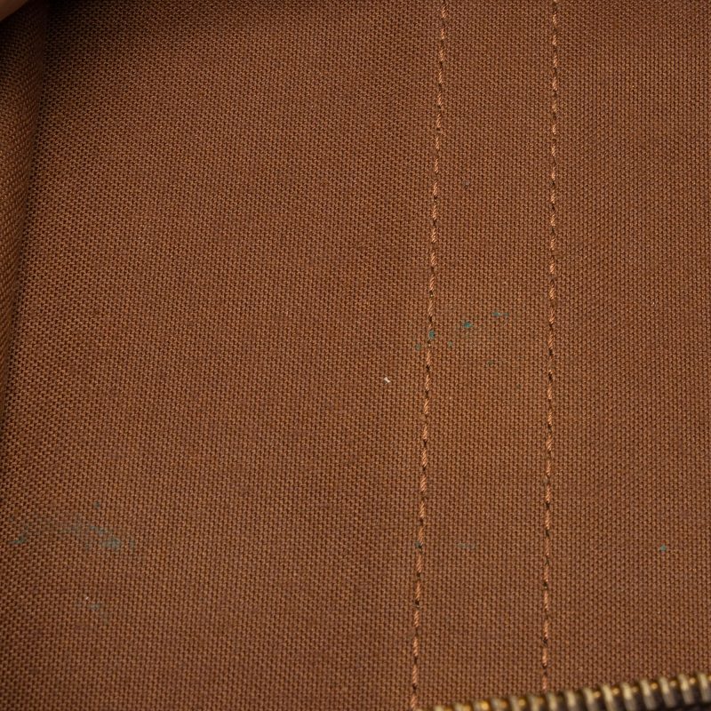 Louis Vuitton Vintage Monogram Canvas Keepall 55 Duffle Bag (SHF-7T21wA) - Image 14