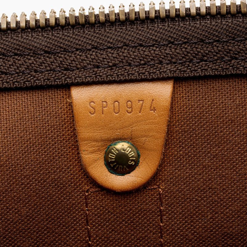Louis Vuitton Vintage Monogram Canvas Keepall 55 Duffle Bag (SHF-4qC8Sn) - Image 5
