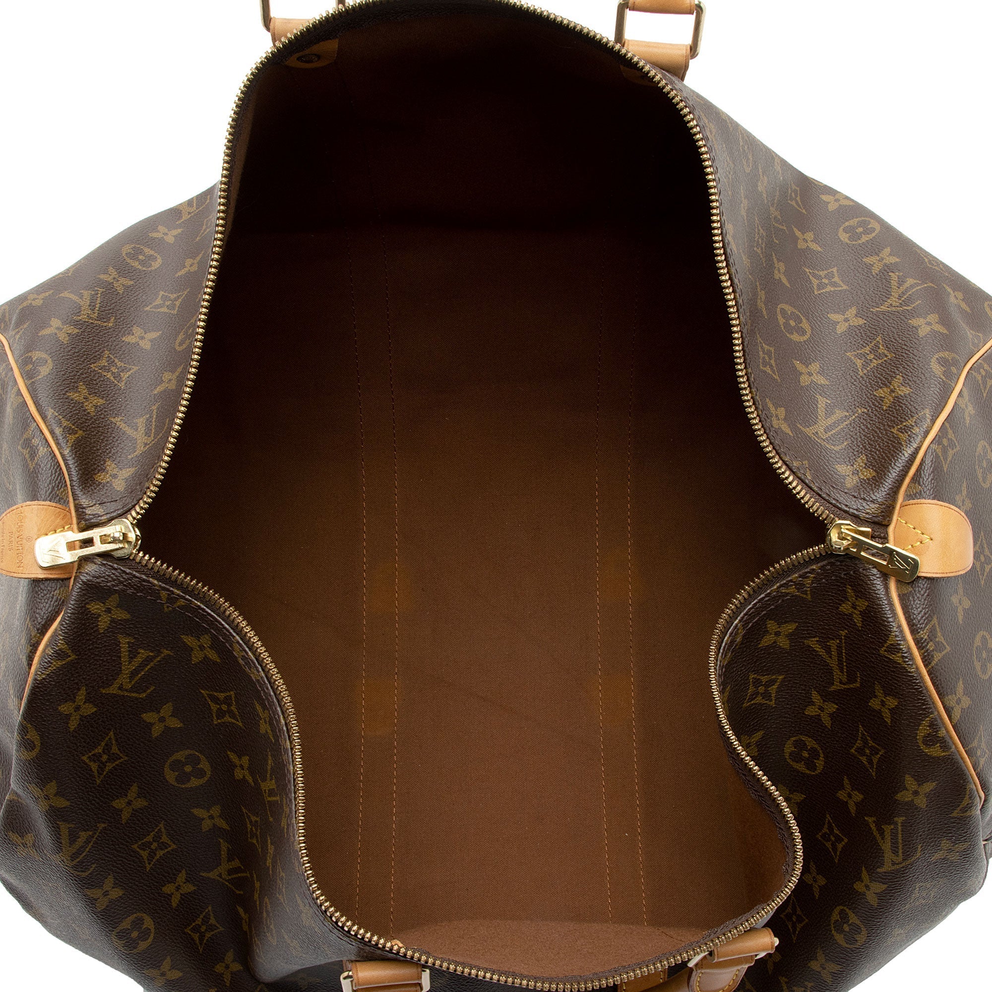 Louis Vuitton Vintage Monogram Canvas Keepall 55 Duffle Bag (SHF-4qC8Sn) - Image 6