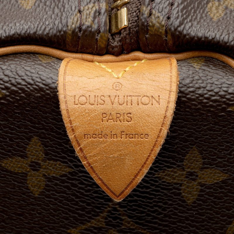 Louis Vuitton Vintage Monogram Canvas Keepall 55 Duffle Bag (SHF-4qC8Sn) - Image 7