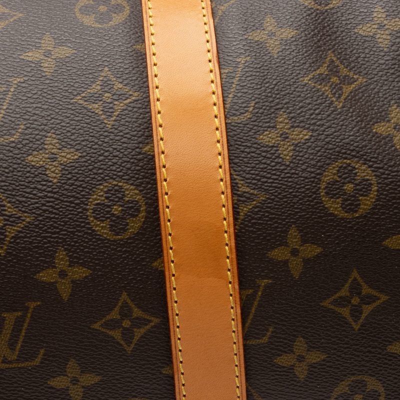 Louis Vuitton Vintage Monogram Canvas Keepall 55 Duffle Bag (SHF-xIA279) - Image 18