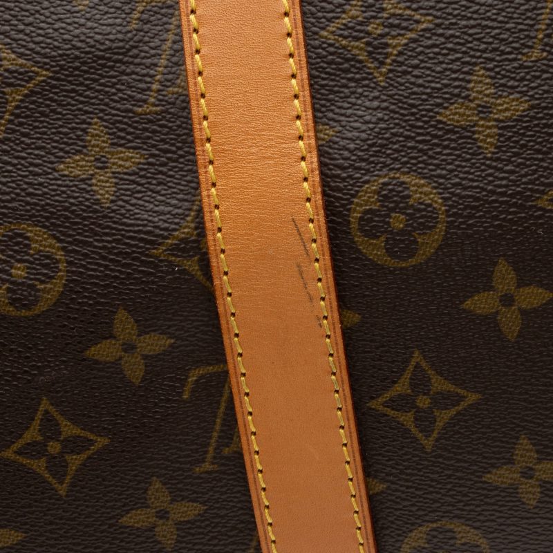 Louis Vuitton Vintage Monogram Canvas Keepall 55 Duffle Bag (SHF-xIA279) - Image 12