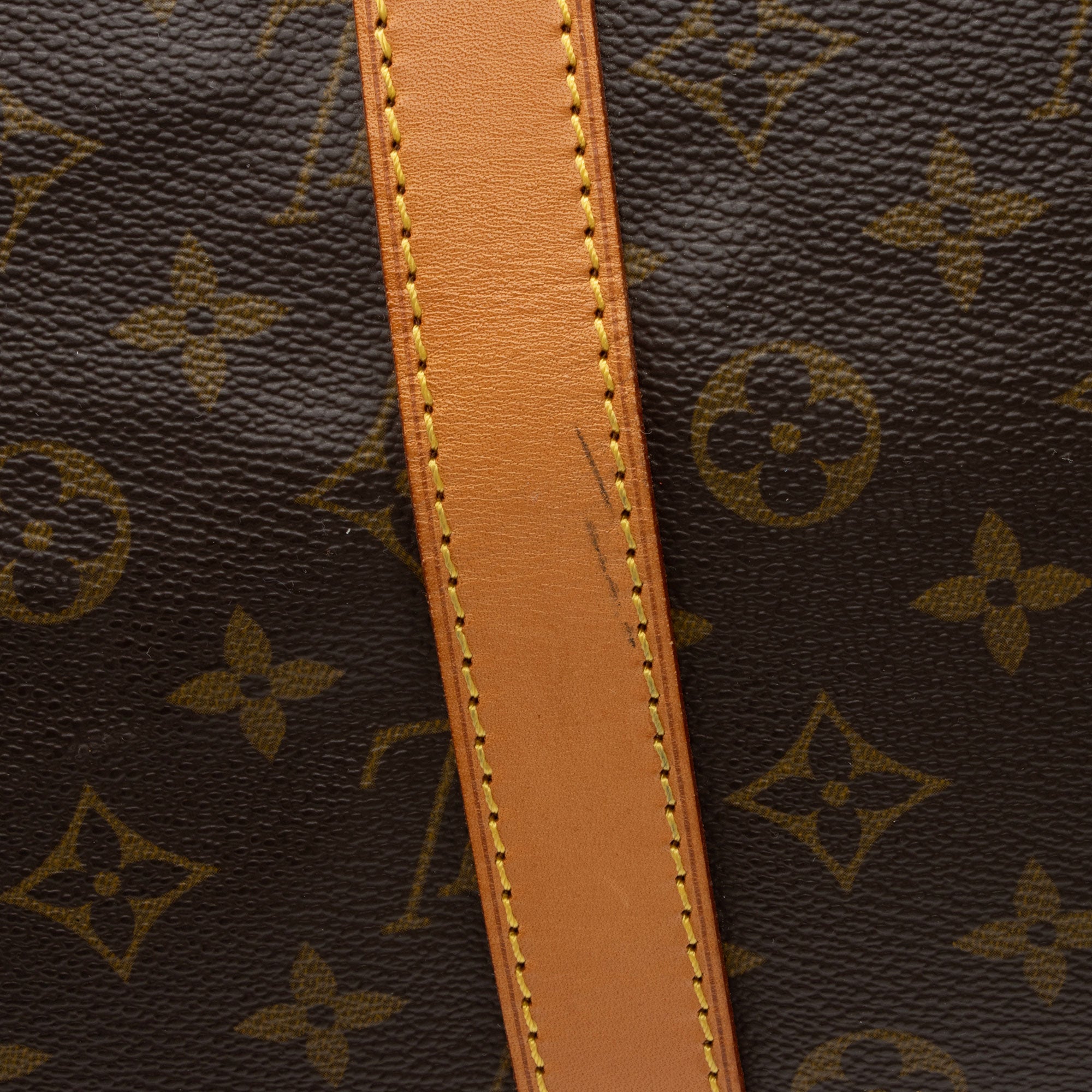 Louis Vuitton Vintage Monogram Canvas Keepall 55 Duffle Bag (SHF-xIA279) - Image 12