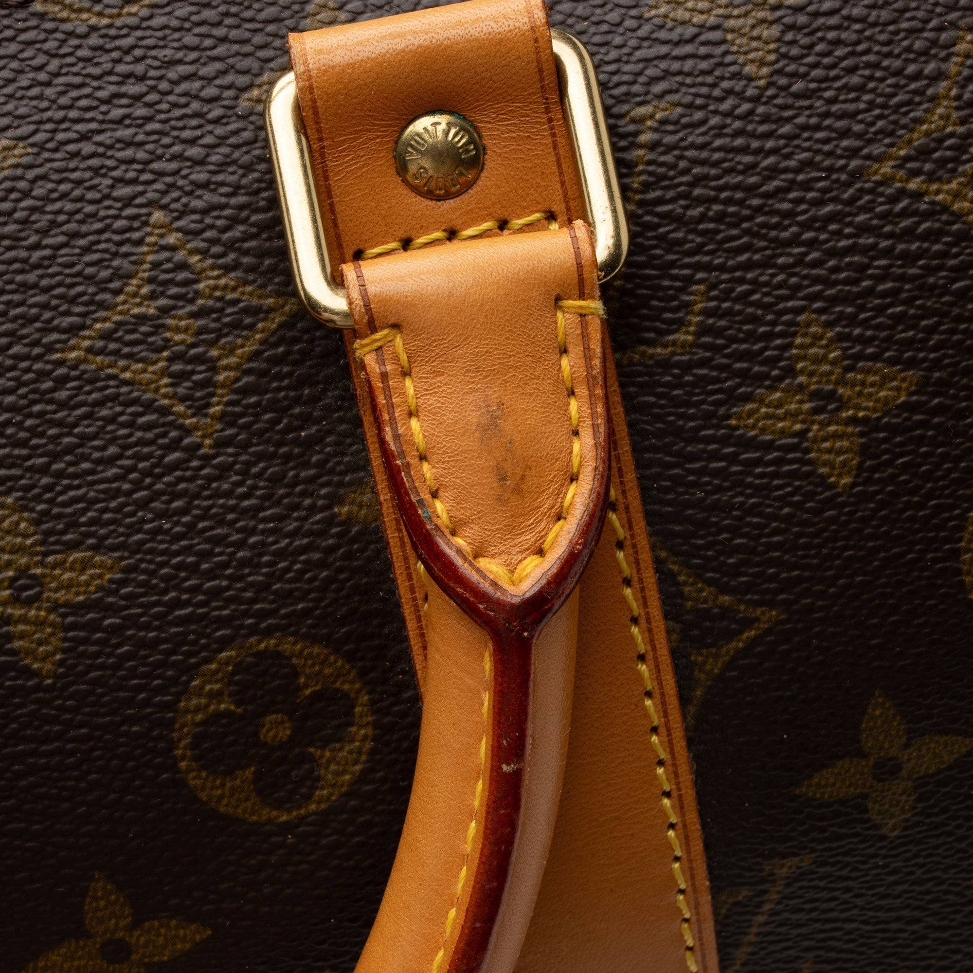 Louis Vuitton Vintage Monogram Canvas Keepall 55 Duffle Bag (SHF-xIA279) - Image 15
