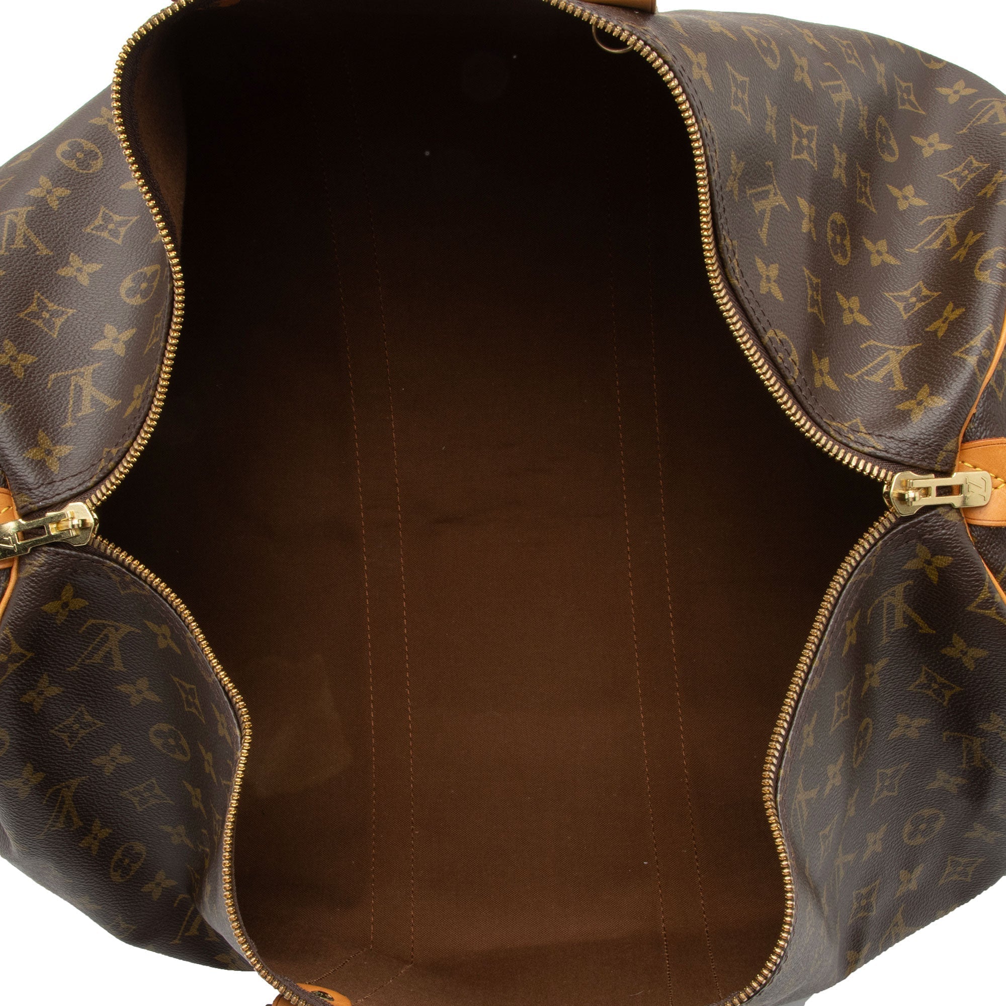 Louis Vuitton Vintage Monogram Canvas Keepall 55 Duffle Bag (SHF-xIA279) - Image 6