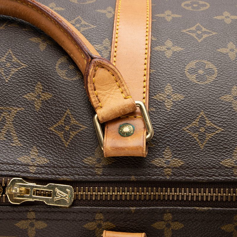 Louis Vuitton Vintage Monogram Canvas Keepall 60 Duffel Bag (SHF-16748) - Image 12
