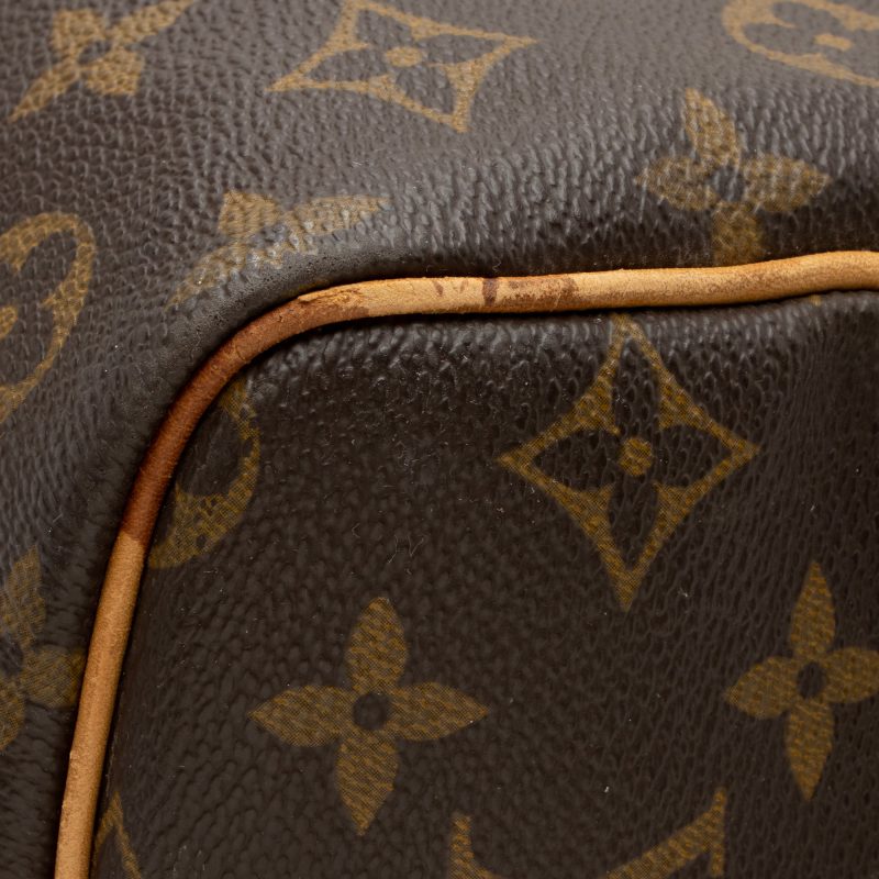 Louis Vuitton Vintage Monogram Canvas Keepall 60 Duffle Bag - FINAL SALE (SHF-23427) - Image 15