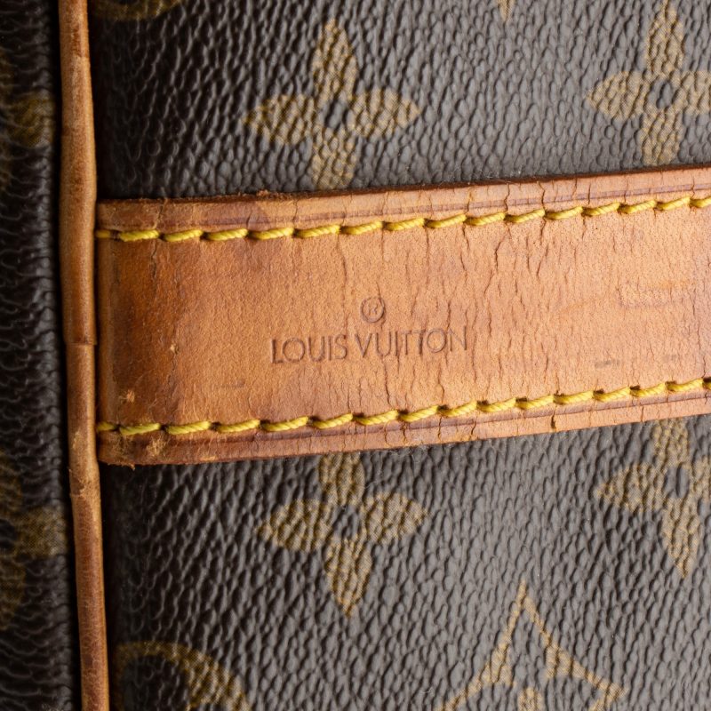 Louis Vuitton Vintage Monogram Canvas Keepall 60 Duffle Bag - FINAL SALE (SHF-23427) - Image 7