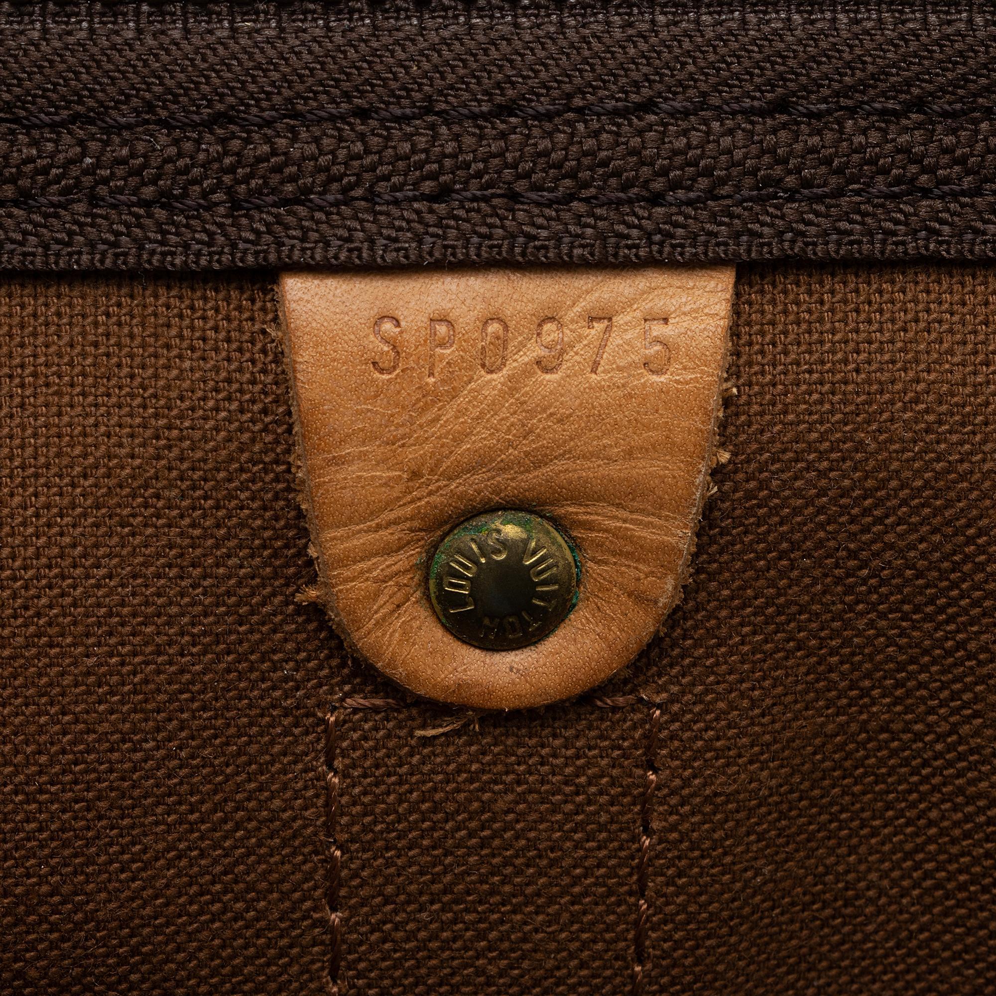 Louis Vuitton Vintage Monogram Canvas Keepall 60 Duffle Bag (SHF-A1tiFm) - Image 4