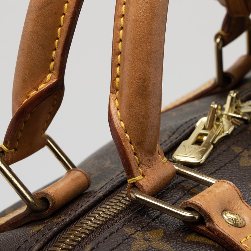 Louis Vuitton Vintage Monogram Canvas Keepall 60 Duffle Bag (SHF-A1tiFm) - Image 17