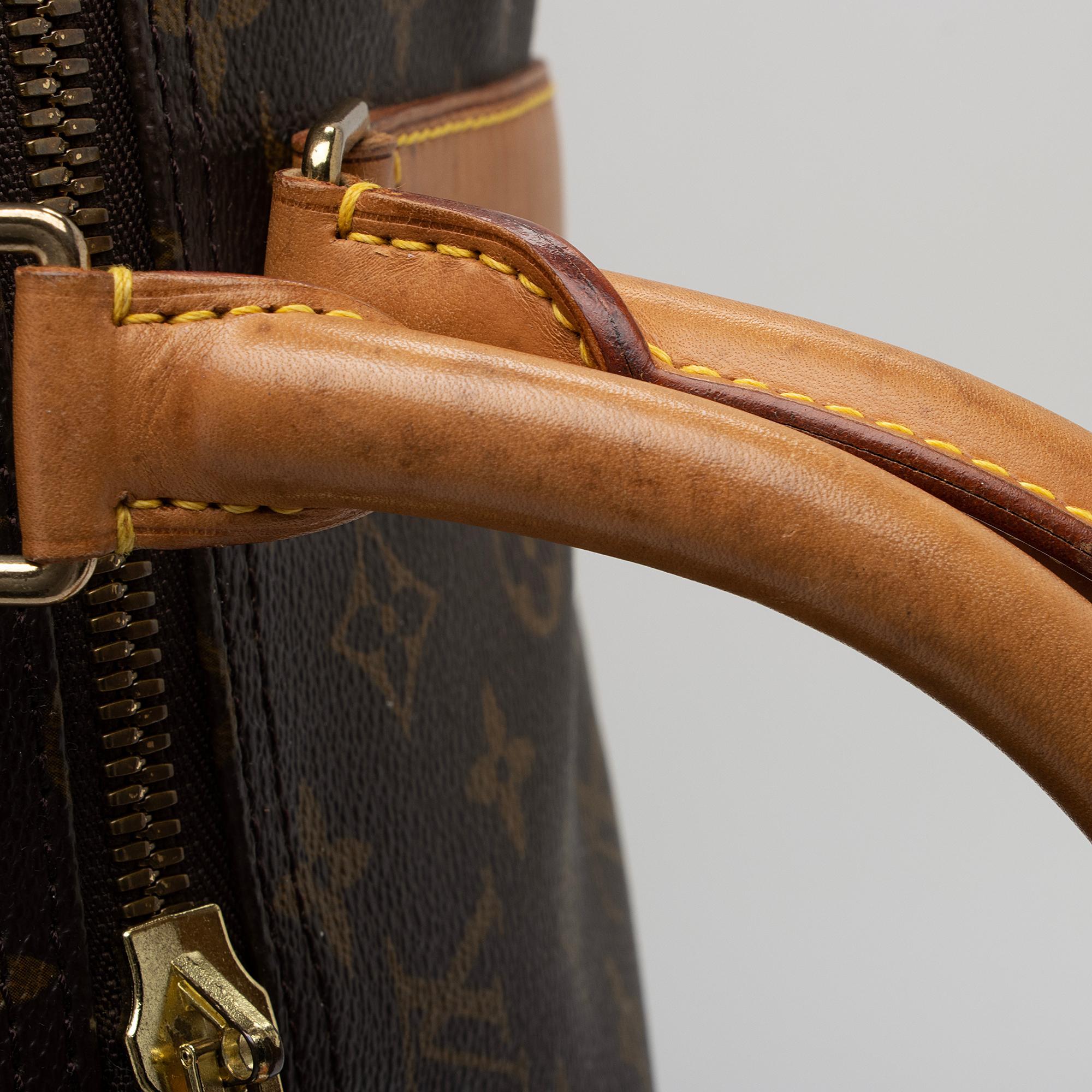 Louis Vuitton Vintage Monogram Canvas Keepall 60 Duffle Bag (SHF-A1tiFm) - Image 13