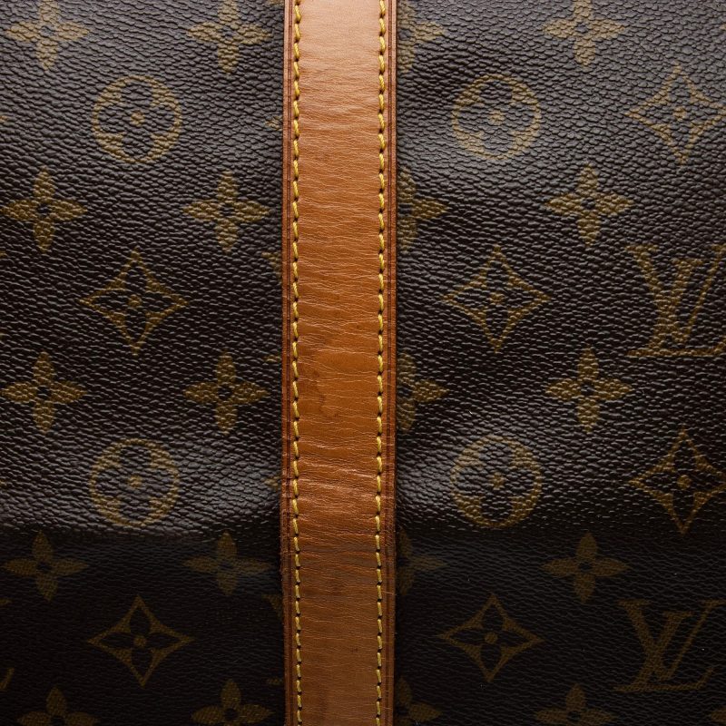 Louis Vuitton Vintage Monogram Canvas Keepall 60 Duffle Bag (SHF-A1tiFm) - Image 14