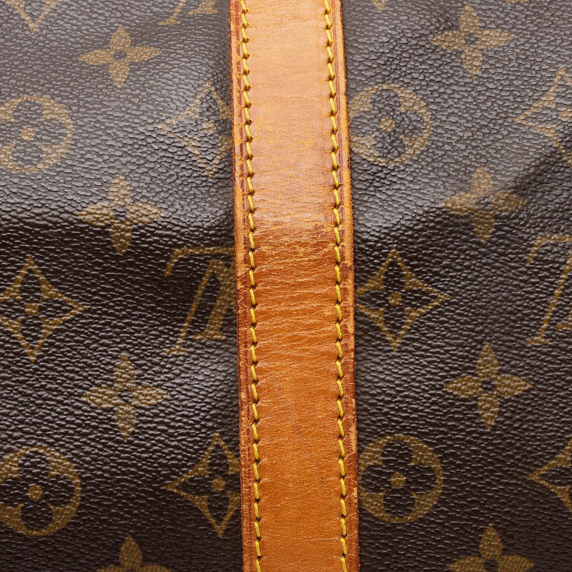 Louis Vuitton Vintage Monogram Canvas Keepall Bandouliere 45 Duffle Bag (SHF-23676) - Image 16