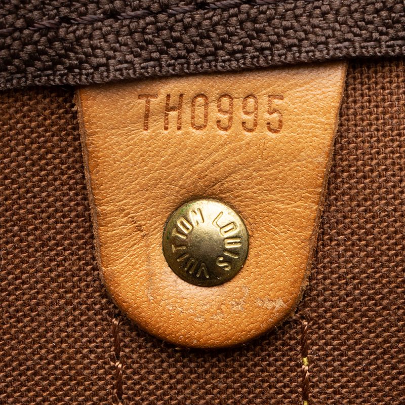 Louis Vuitton Vintage Monogram Canvas Keepall Bandouliere 50 Duffel Bag - FINAL SALE (SHF-20312) - Image 5