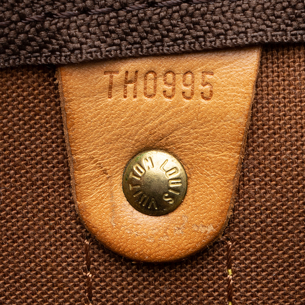 Louis Vuitton Vintage Monogram Canvas Keepall Bandouliere 50 Duffel Bag - FINAL SALE (SHF-20312) - Image 5