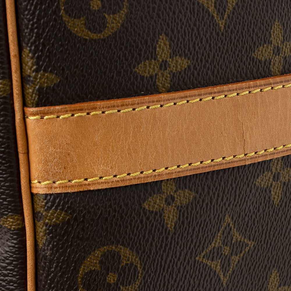 Louis Vuitton Vintage Monogram Canvas Keepall Bandouliere 50 Duffel Bag - FINAL SALE (SHF-20312) - Image 9