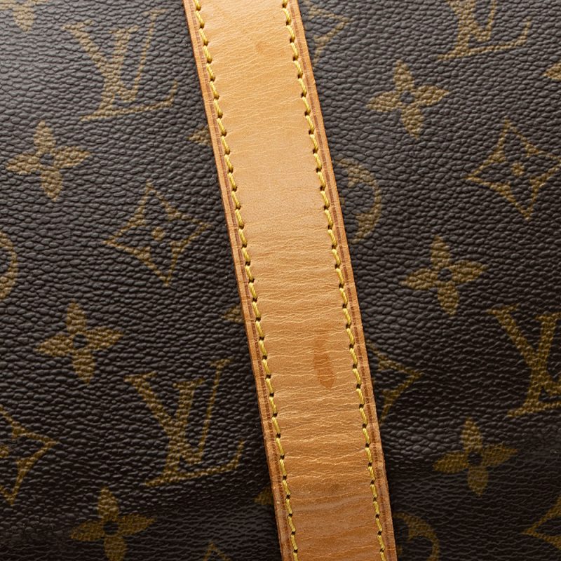 Louis Vuitton Vintage Monogram Canvas Keepall Bandouliere 50 Duffel Bag - FINAL SALE (SHF-20312) - Image 12