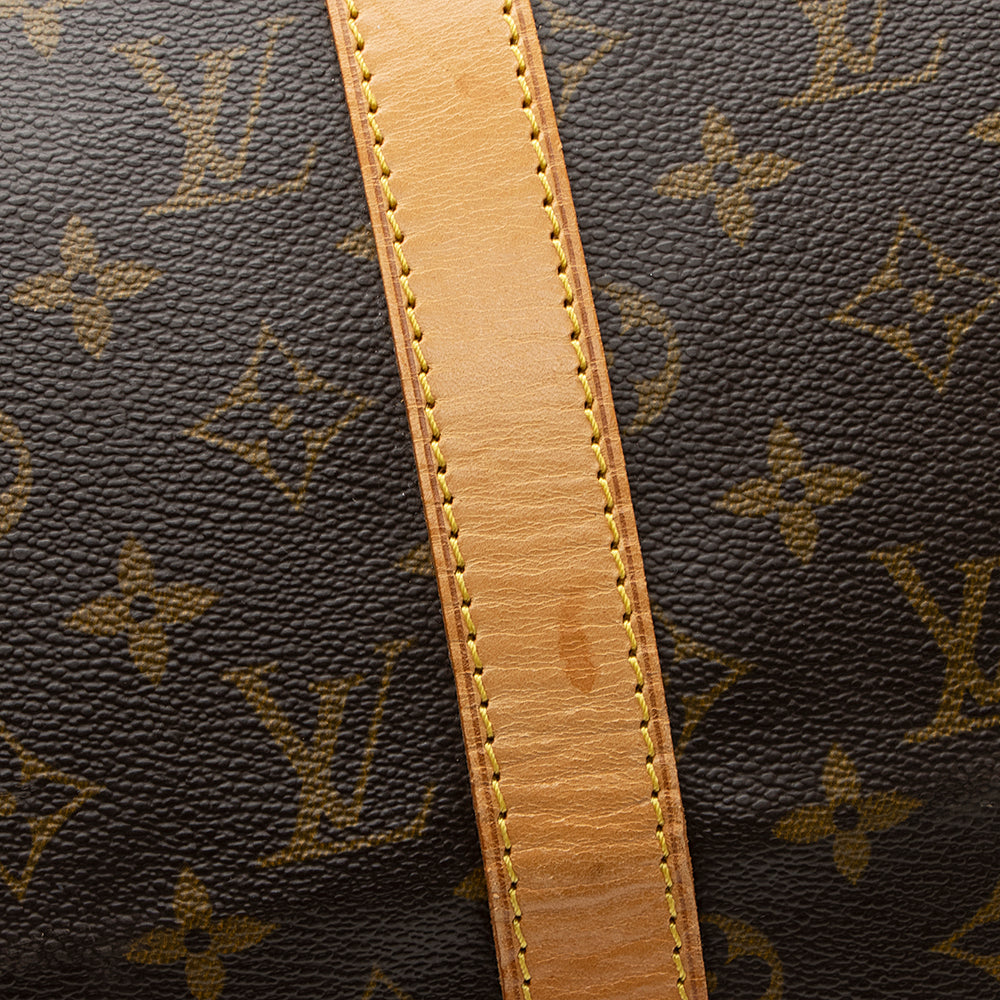 Louis Vuitton Vintage Monogram Canvas Keepall Bandouliere 50 Duffel Bag - FINAL SALE (SHF-20312) - Image 12