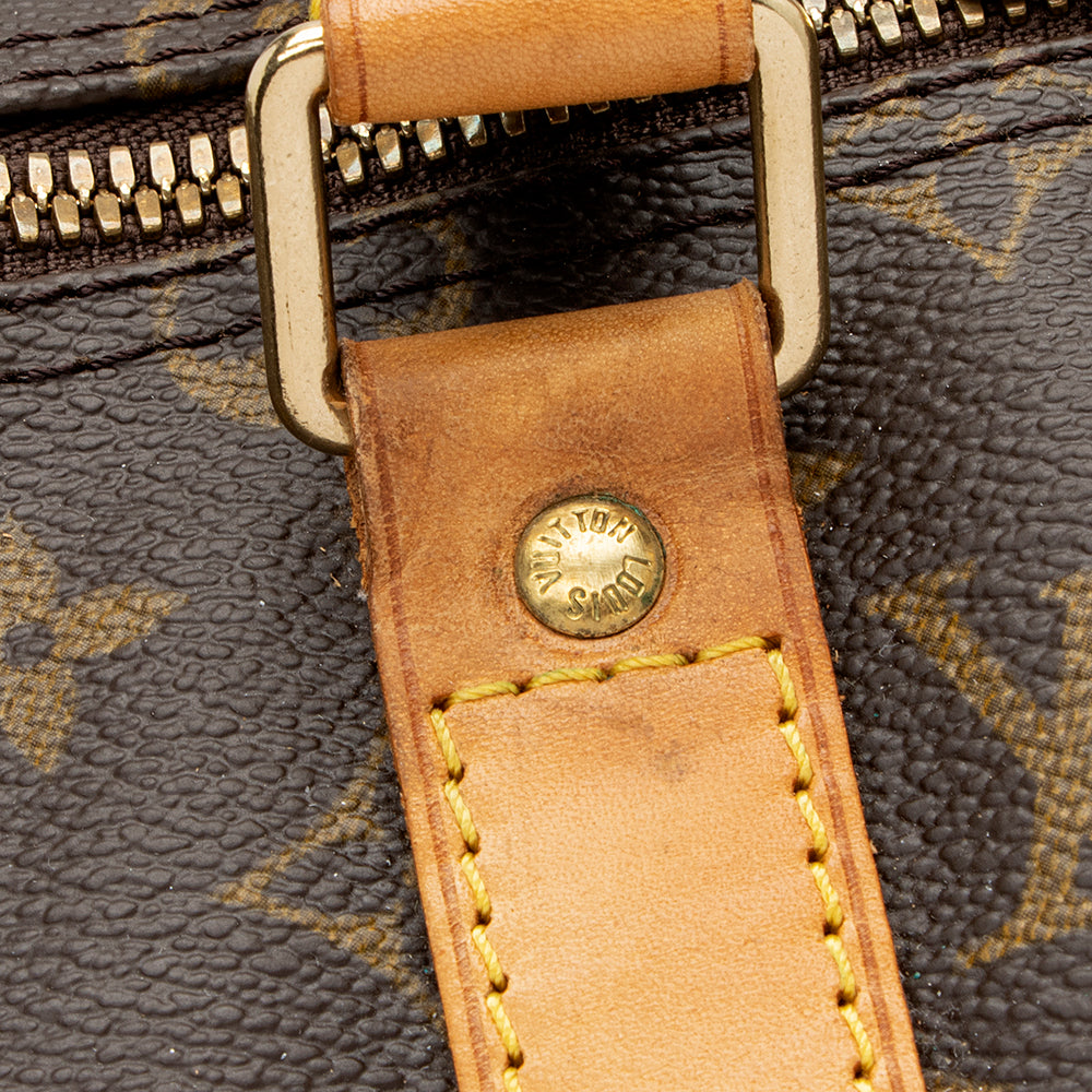Louis Vuitton Vintage Monogram Canvas Keepall Bandouliere 50 Duffel Bag - FINAL SALE (SHF-20312) - Image 13