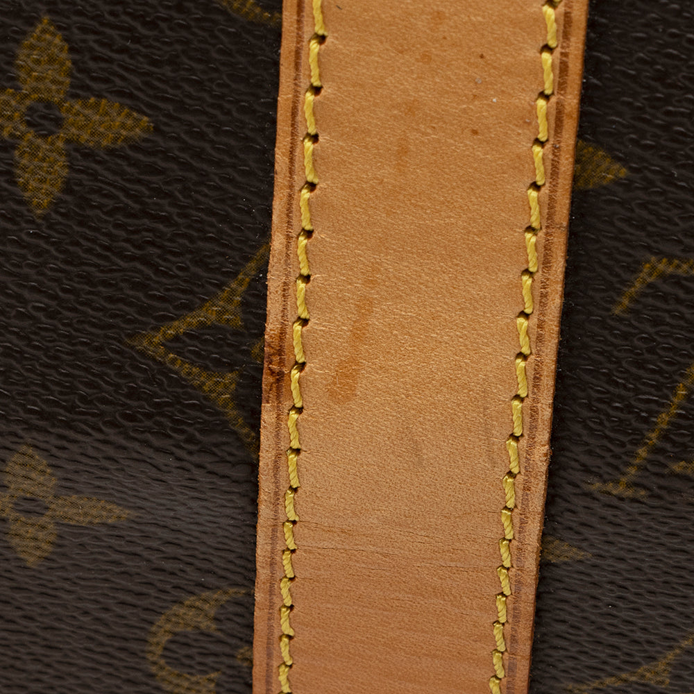 Louis Vuitton Vintage Monogram Canvas Keepall Bandouliere 50 Duffel Bag - FINAL SALE (SHF-20312) - Image 14