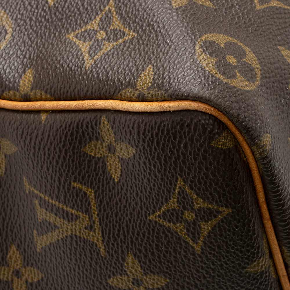 Louis Vuitton Vintage Monogram Canvas Keepall Bandouliere 50 Duffle Bag (SHF-20373) - Image 13