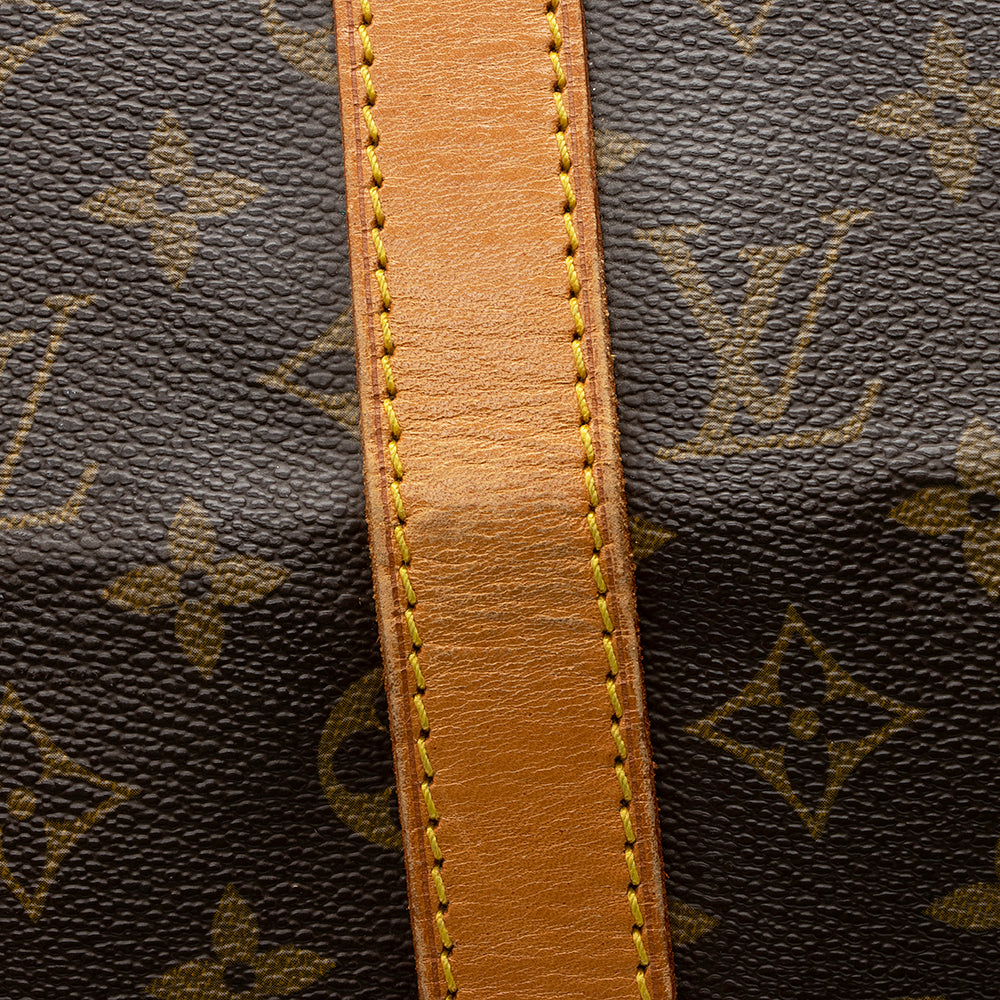 Louis Vuitton Vintage Monogram Canvas Keepall Bandouliere 50 Duffle Bag (SHF-20373) - Image 16