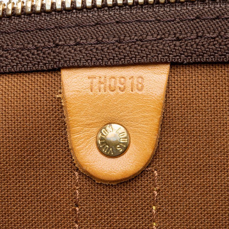 Louis Vuitton Vintage Monogram Canvas Keepall Bandouliere 50 Duffel Bag (SHF-20790) - Image 5