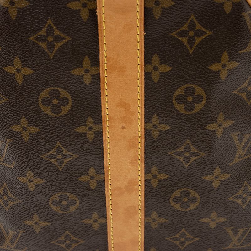 Louis Vuitton Vintage Monogram Canvas Keepall Bandouliere 50 Duffel Bag (SHF-20790) - Image 11