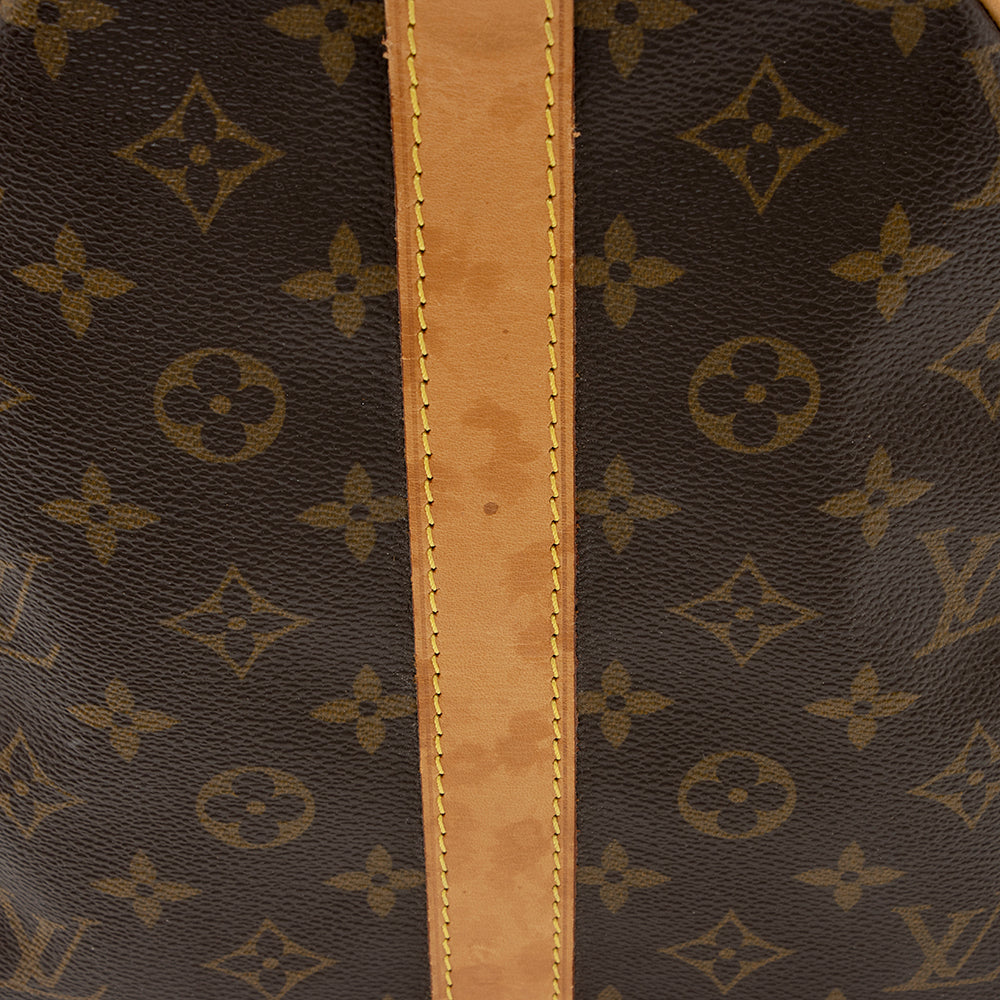Louis Vuitton Vintage Monogram Canvas Keepall Bandouliere 50 Duffel Bag (SHF-20790) - Image 11