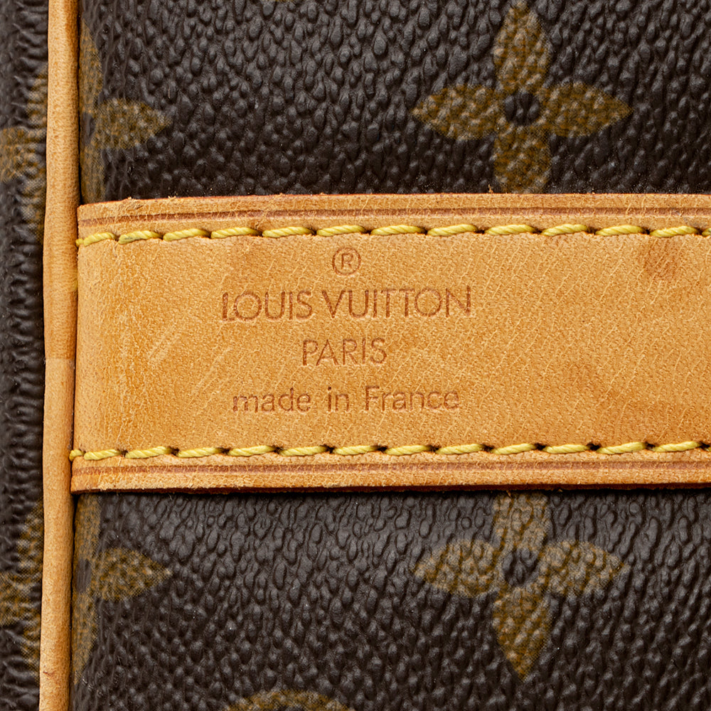 Louis Vuitton Vintage Monogram Canvas Keepall Bandouliere 50 Duffel Bag (SHF-20790) - Image 7