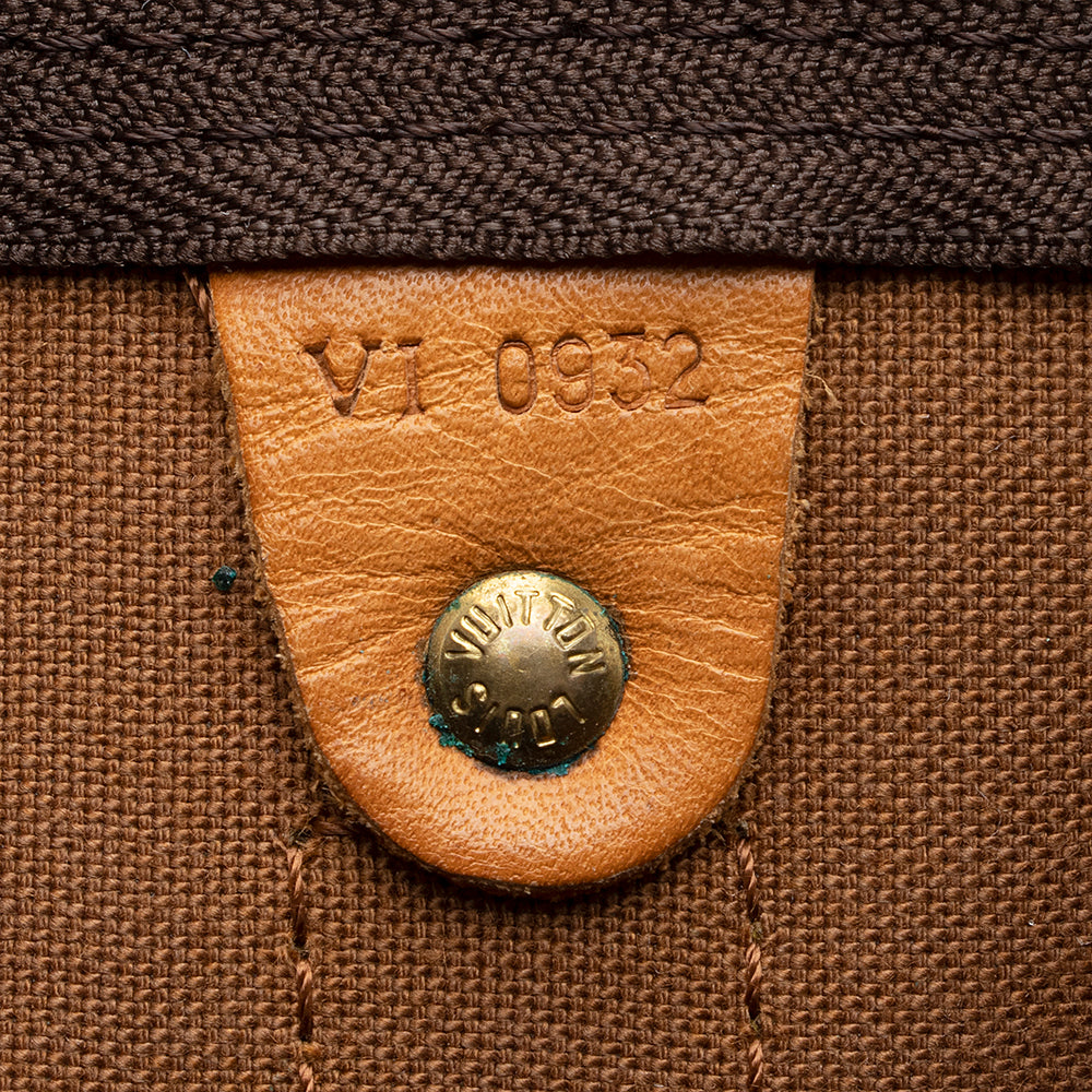 Louis Vuitton Vintage Monogram Canvas Keepall Bandouliere 50 Duffle Bag (SHF-20813) - Image 5