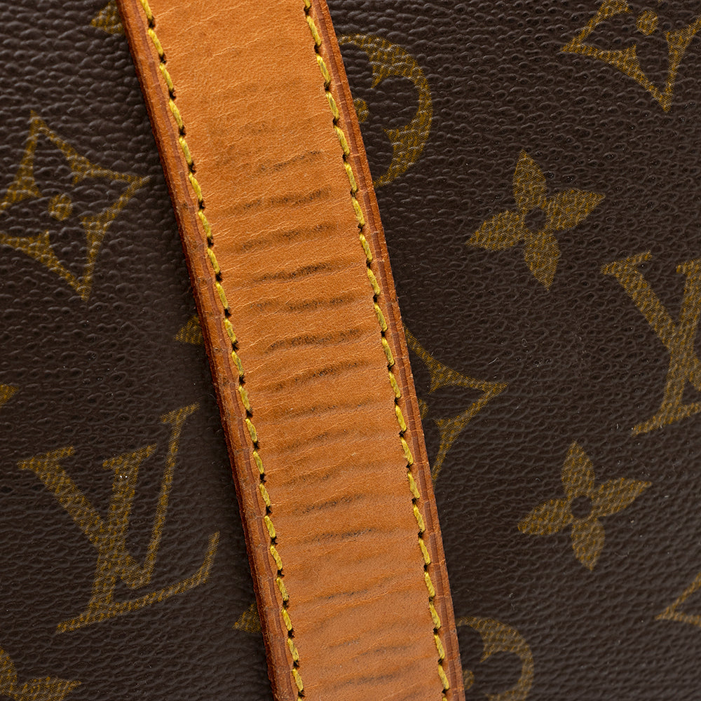 Louis Vuitton Vintage Monogram Canvas Keepall Bandouliere 50 Duffle Bag (SHF-20813) - Image 12