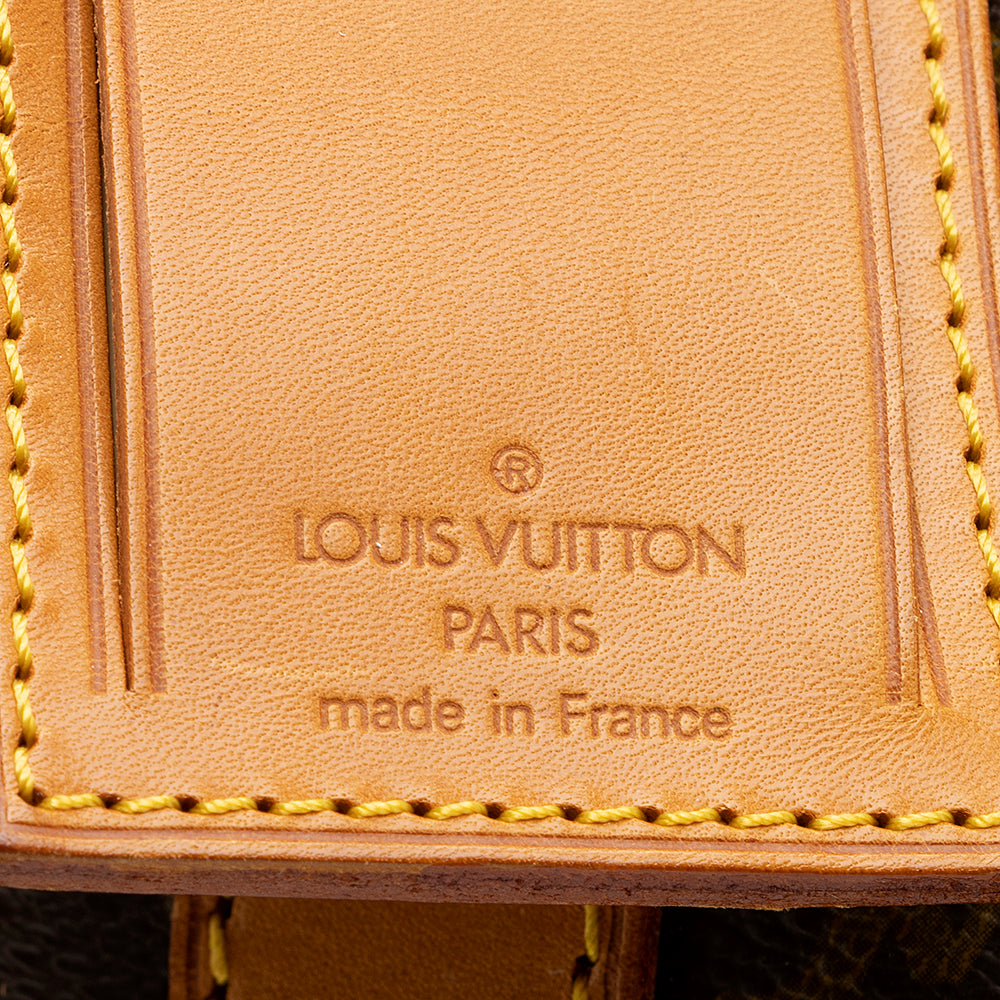 Louis Vuitton Vintage Monogram Canvas Keepall Bandouliere 50 Duffle Bag (SHF-20813) - Image 8