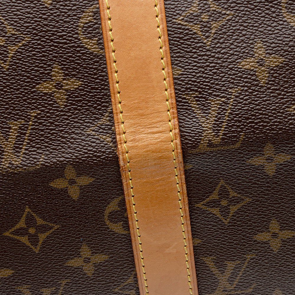 Louis Vuitton Vintage Monogram Canvas Keepall Bandouliere 50 Duffel Bag (SHF-21454) - Image 17