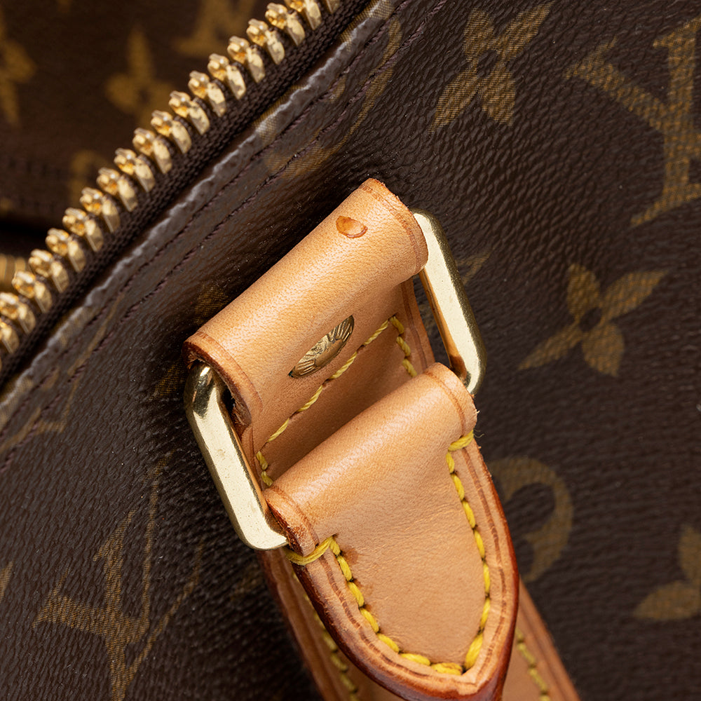 Louis Vuitton Vintage Monogram Canvas Keepall Bandouliere 50 Duffel Bag (SHF-21454) - Image 8