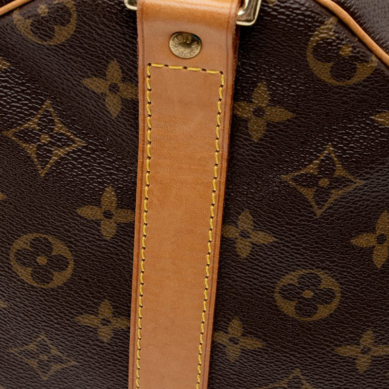 Louis Vuitton Vintage Monogram Canvas Keepall Bandouliere 50 Duffel Bag (SHF-21454) - Image 10