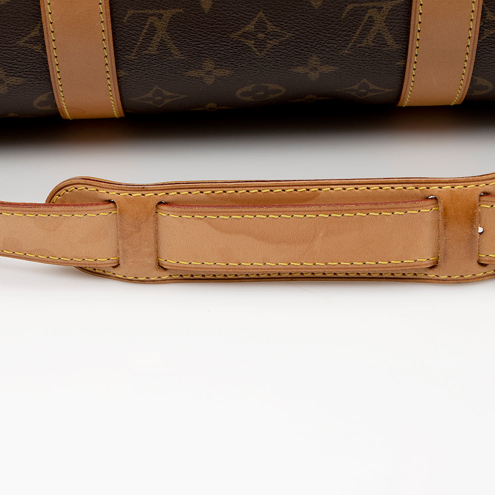 Louis Vuitton Vintage Monogram Canvas Keepall Bandouliere 50 Duffel Bag (SHF-21454) - Image 11