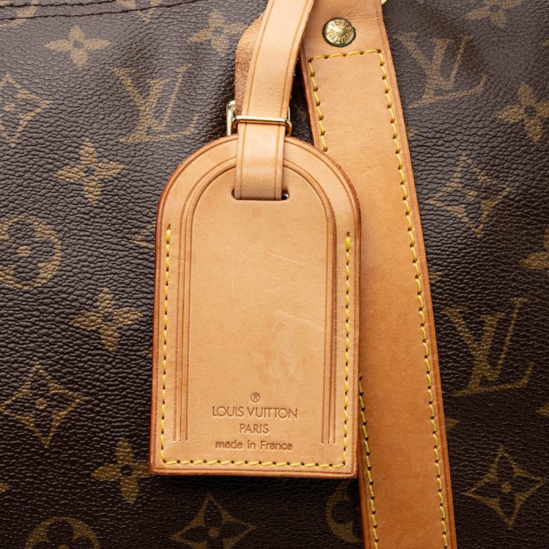Louis Vuitton Vintage Monogram Canvas Keepall Bandouliere 50 Duffel Bag (SHF-21454) - Image 14