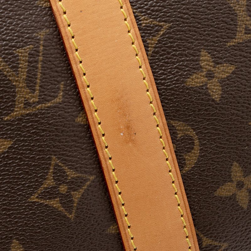 Louis Vuitton Vintage Monogram Canvas Keepall Bandouliere 50 Duffel Bag (SHF-21454) - Image 15
