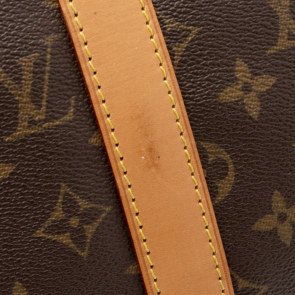 Louis Vuitton Vintage Monogram Canvas Keepall Bandouliere 50 Duffel Bag (SHF-21454) - Image 15