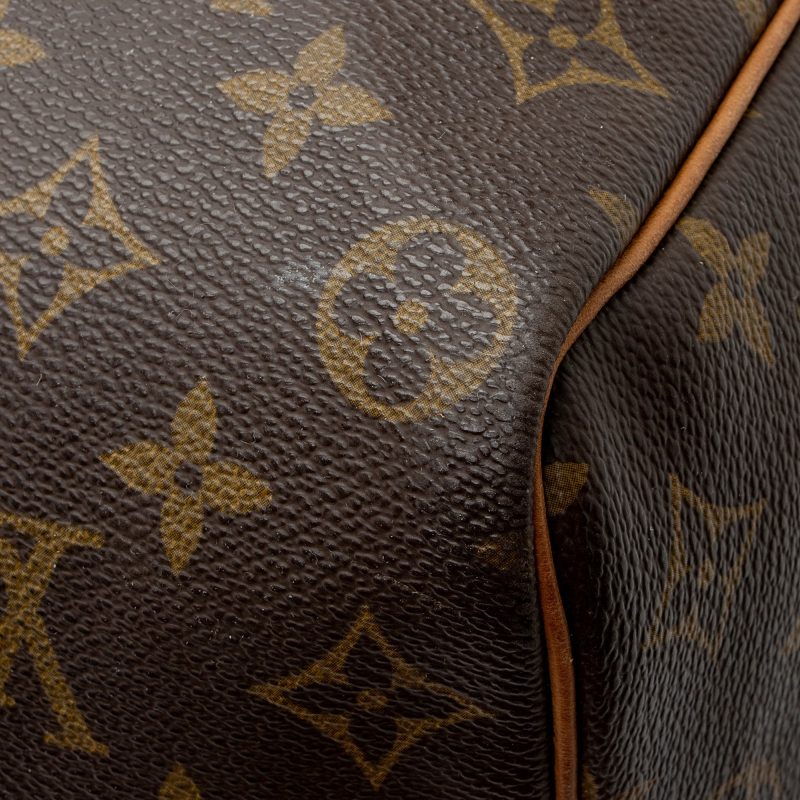 Louis Vuitton Vintage Monogram Canvas Keepall Bandouliere 50 Duffel Bag (SHF-22254) - Image 13